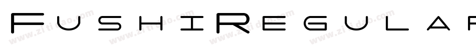 FushiRegulare-JGG7字体转换