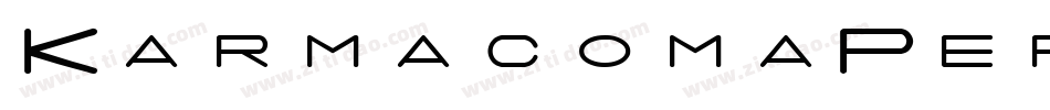 KarmacomaPersonalUse-JRGK7字体转换