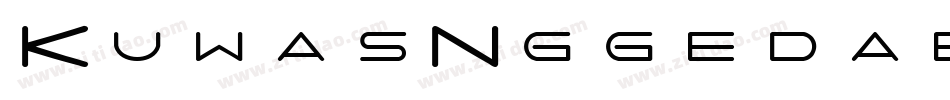 KuwasNggedabel-vmnY7字体转换