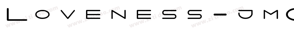 Loveness-jmO7字体转换
