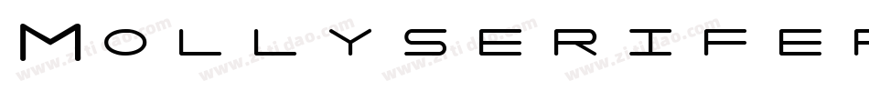 MollyserifepersonalMedium-jwO7字体转换