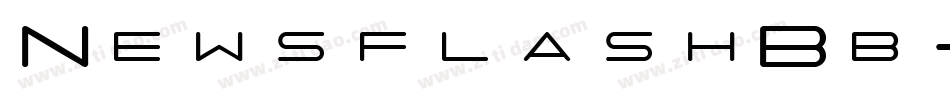 NewsflashBb-jl7字体转换