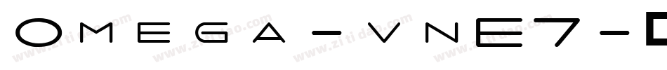 Omega-vnE7字体转换