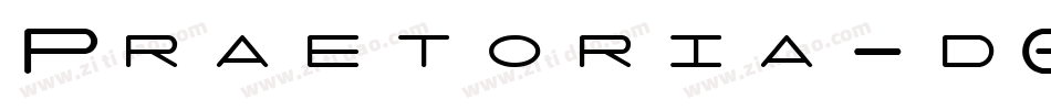 Praetoria-dGZ7字体转换