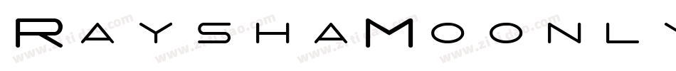 RayshaMoonlyDemo-K7WzD字体转换