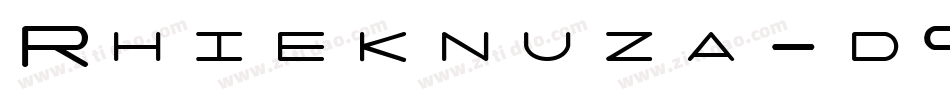 Rhieknuza-d9OY7字体转换