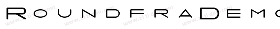 RoundfraDemo-K7VpW字体转换