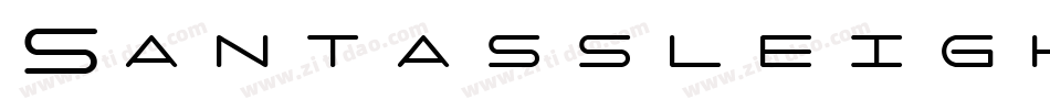 SantassleighfullDeluxe-9XM7字体转换