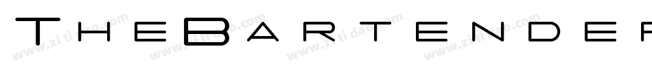 TheBartenderInverse-9YKK7字体转换