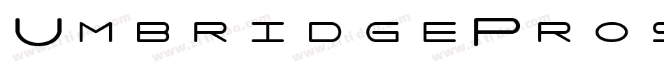 UmbridgeProsDemo-PKVJ7字体转换