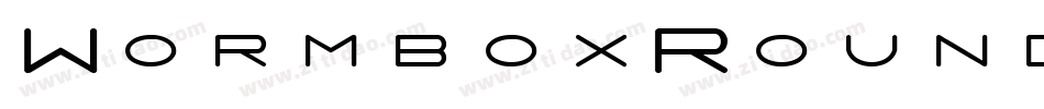 WormboxRounded-KAE7字体转换