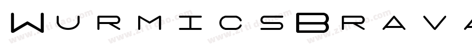 WurmicsBravado-dlx7字体转换