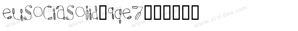 EusociaSolid-9qe7字体转换