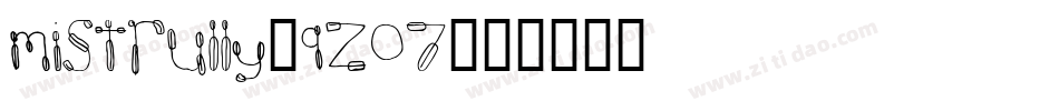 Mistrully-9Zo7字体转换