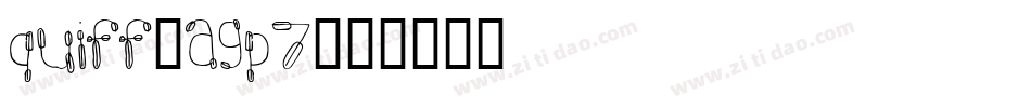 Quiff-AGP7字体转换