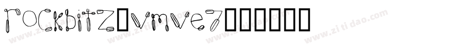 Rockbitz-vmvE7字体转换
