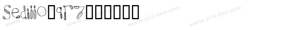 Sedillo-9r7字体转换