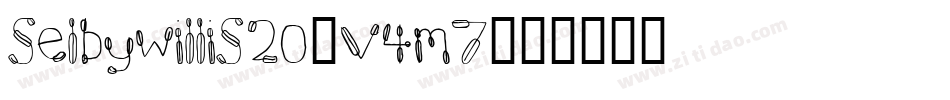 Selbywillis20-v4M7字体转换