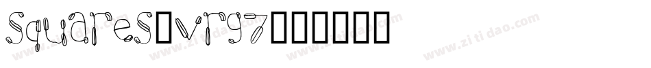 Squares-vrg7字体转换