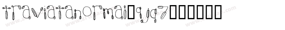 TraviataNormal-9Jq7字体转换