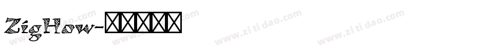 ZigHow字体转换
