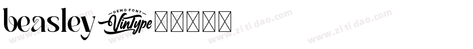 beasley字体转换
