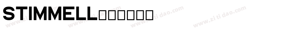 Stimmell字体转换