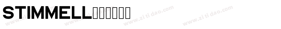 Stimmell字体转换