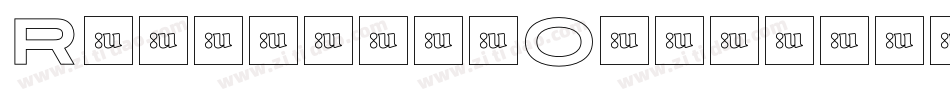 Rockrace-Outlined字体转换