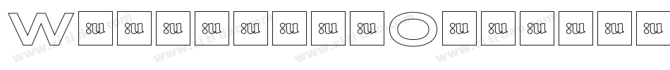 WurstchenOutlined字体转换