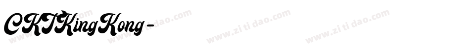 CKTKingKong字体转换