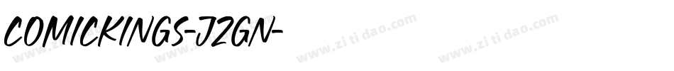 ComicKings-Jzgn字体转换