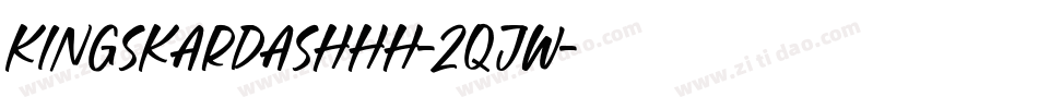 Kingskardashhh-2qjW字体转换