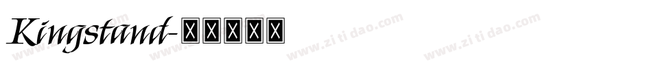 Kingstand字体转换