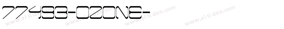 77493-OZONE字体转换
