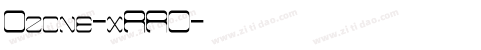 Ozone-xRRO字体转换