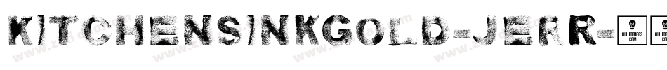 KitchenSinkGold-jerR字体转换