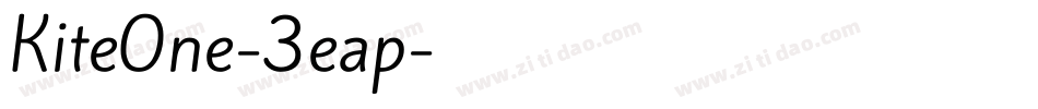 KiteOne-3eap字体转换