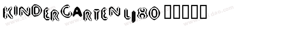 Kindergarten-lj80字体转换