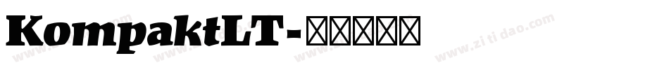 KompaktLT字体转换