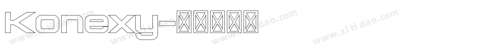 Konexy字体转换