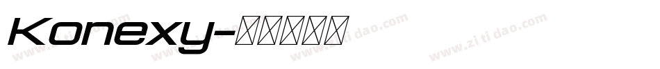 Konexy字体转换