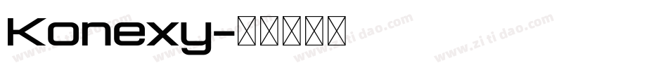Konexy字体转换