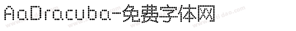 AaDracuba字体转换