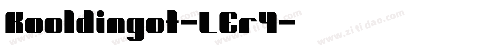 Kooldingot-LEr4字体转换