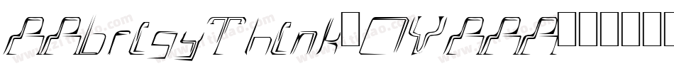 AAbrigyThink-OVAAA字体转换