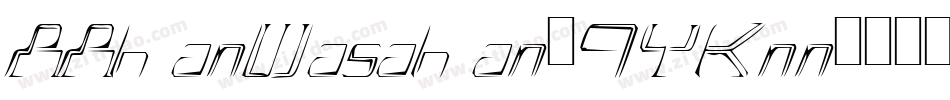 AAhlanWasahlan-9YKnn字体转换