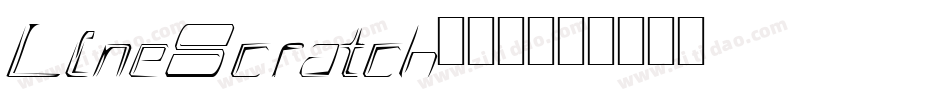 LineScratch生成器字体转换