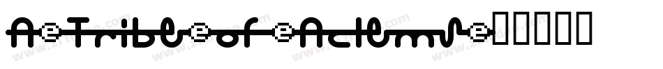 A-Tribe-of-Aclems字体转换