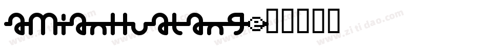 aMianHuatang字体转换